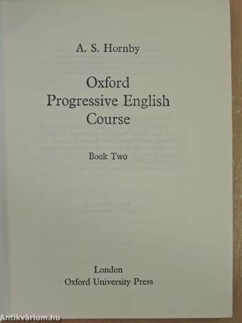 Oxford Progressive English Course Book 2