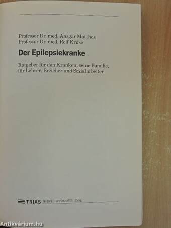 Der Epilepsiekranke