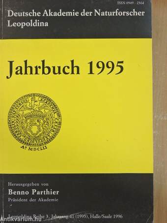 Deutsche Akademie der Naturforscher Leopoldina Jahrbuch 1995