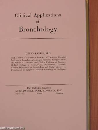 Clinical Applications of Bronchology