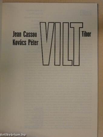 Vilt Tibor