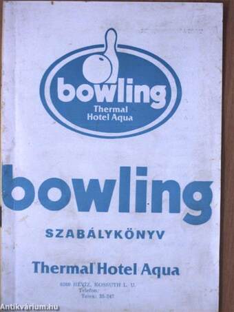 Bowling szabálykönyv
