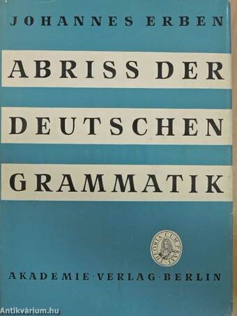 Abriss der Deutschen Grammatik