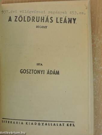 A zöldruhás leány