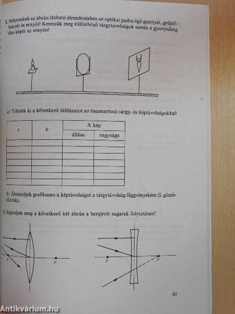 Fizika II. Munkafüzet