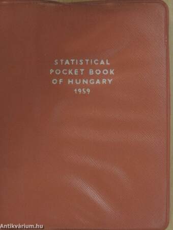 Statistical Pocket Book of Hungary 1959