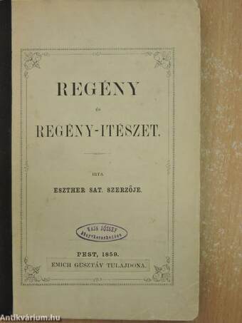 Regény és regényitészet