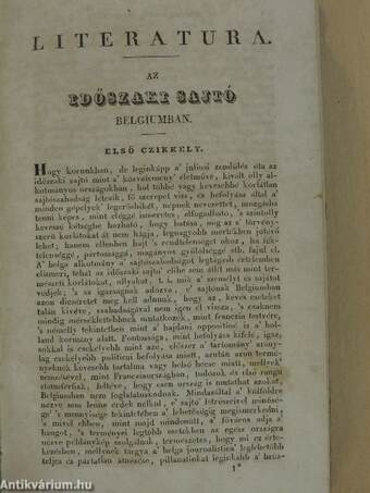 Tudománytár 1839/1-12.