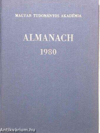 A Magyar Tudományos Akadémia Almanachja 1980