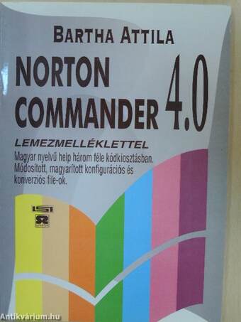 Norton Commander 4.0 - floppy lemezzel