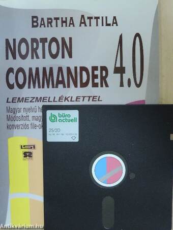 Norton Commander 4.0 - floppy lemezzel