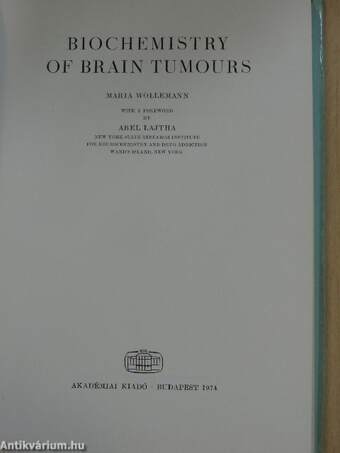 Biochemistry of Brain Tumours