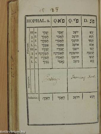 Grammatica linguae sanctae institutio