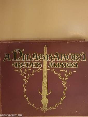 A Világháború képes albuma (rossz állapotú)