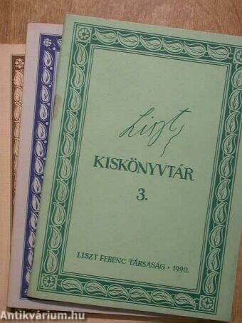 Liszt kiskönyvtár I-III.