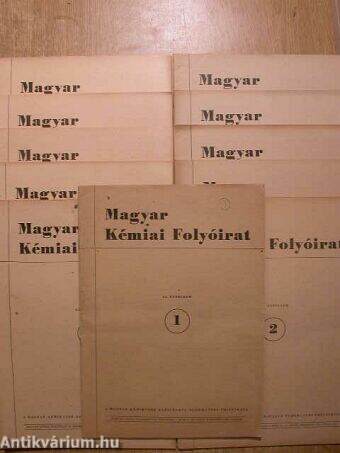 Magyar Kémiai Folyóirat 1956. január-december
