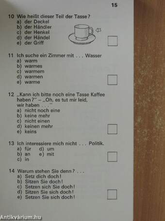 Teste Dein Deutsch! 1