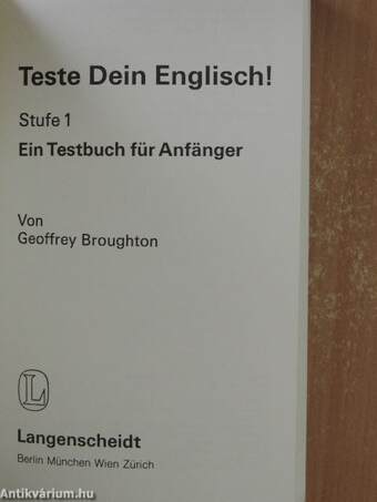 Teste Dein Englisch! 1