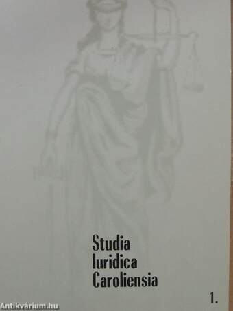 Studia Iuridica Caroliensia 1.