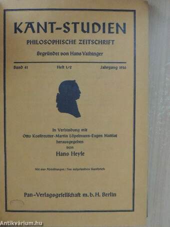 Kant-Studien 1936/1-2.