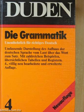 Duden 4 - Die Grammatik