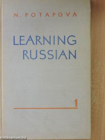 Learning Russian I.