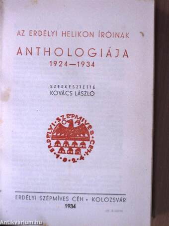 "30 kötet az Erdélyi Szépmíves Céh 10 éves jubileumára kiadott díszkiadás sorozatból (nem teljes sorozat)"