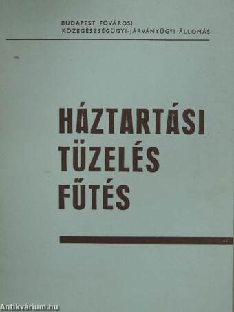 Háztartási tüzelés, fűtés