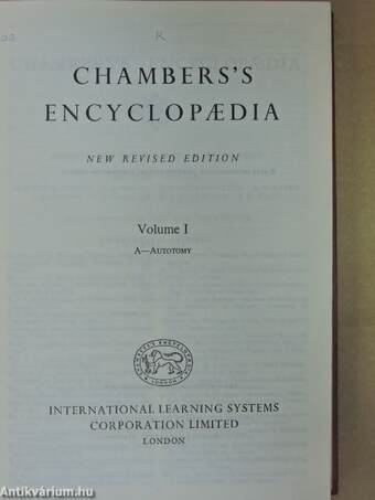 Chambers's Encyclopaedia 1-15