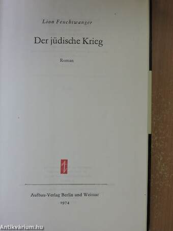 Der jüdische Krieg