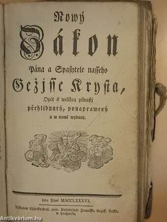 Biblie (rossz állapotú)