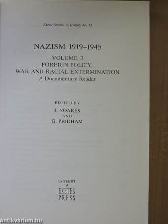 Nazism 1919-1945 3. (töredék)