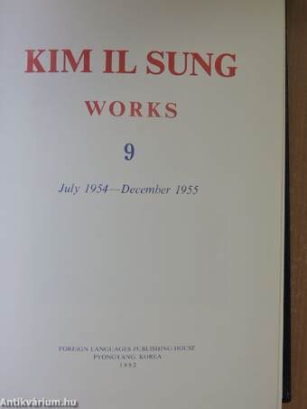 Kim Il Sung Works 9