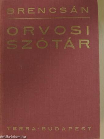 Orvosi szótár