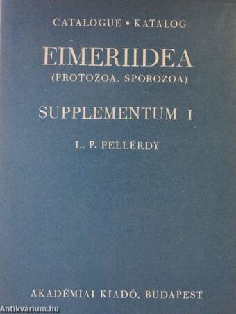 Katalog der Eimeriidea/Catalogue of Eimeriidea