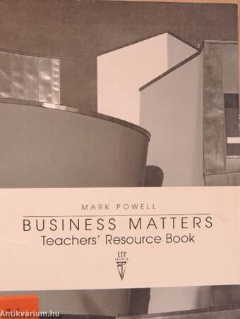 Business Matters - Teachers' Resource Book