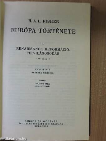 Európa története II.