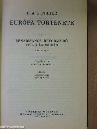 Európa története II.