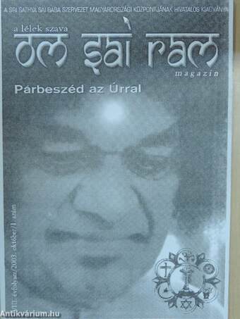 Om Sai Ram magazin 2003. október