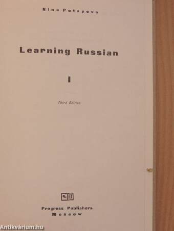 Learning Russian I.