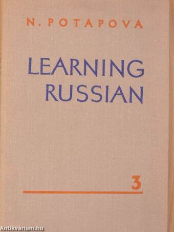 Learning Russian III.