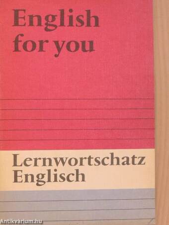 Lernwortschatz Englisch