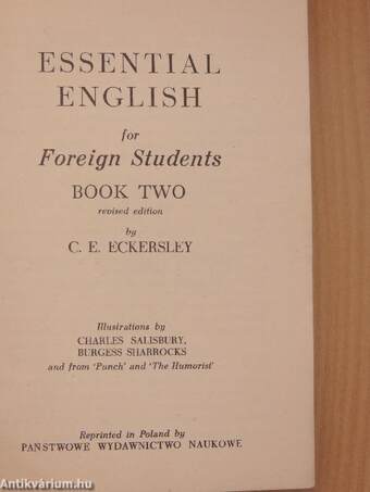 Essential English for Foreign Students Book 2.