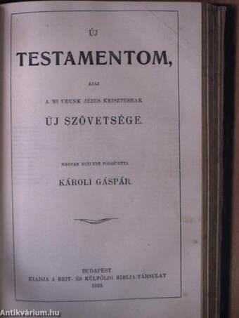 Szent Biblia