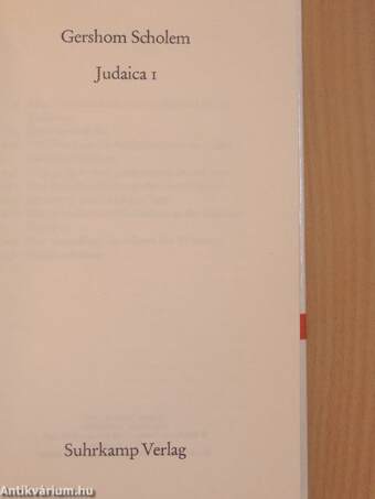 Judaica 1