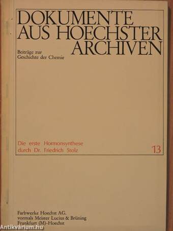 Dokumente aus Hoechster Archiven 13.