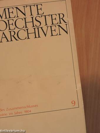 Dokumente aus Hoechster Archiven 9.