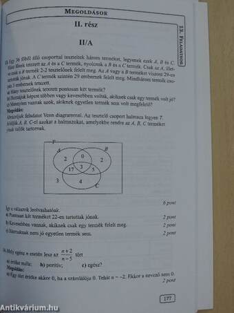 15 próbaérettségi matematikából