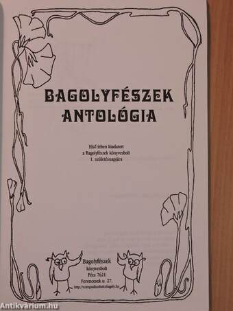 Bagolyfészek antológia 1999.