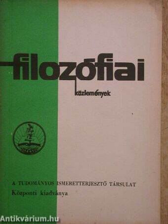 Filozófiai közlemények 1972/1.